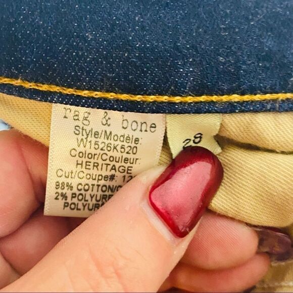Rag & bone | Modele High Rise Stretch Capri’s - Picture 5 of 6